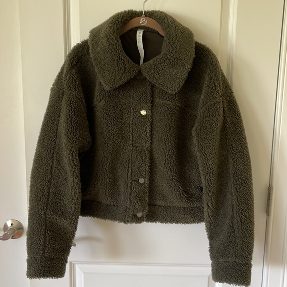 lululemon athletica Olive Teddy Jacket